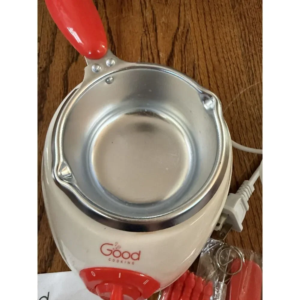 Electric Chocolate Fondue Melting Pot with Extras